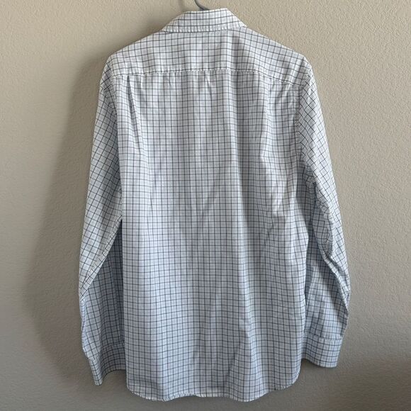 Nautica Button Down Shirt Long Sleeve 100% Cotton Large - Picture 2 of 6